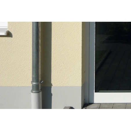 Fijación de bajante con espárrago doble rosca EDR