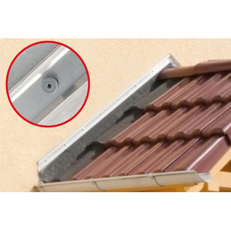 Imagen de aplicación del tornillo para placas aislantes IPS-H 55