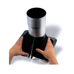 Reten flexible abierto RF para sellado de tubos en cubiertas