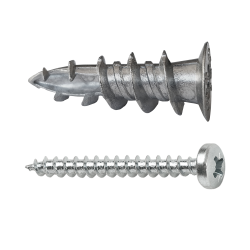 Taco metálico GKDZ con tornillo 