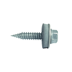 Tornillo autorroscante bimetal con arandela de EPDM