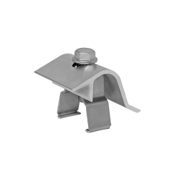 Grapa final Clip Solar de aluminio para fijación de paneles solares