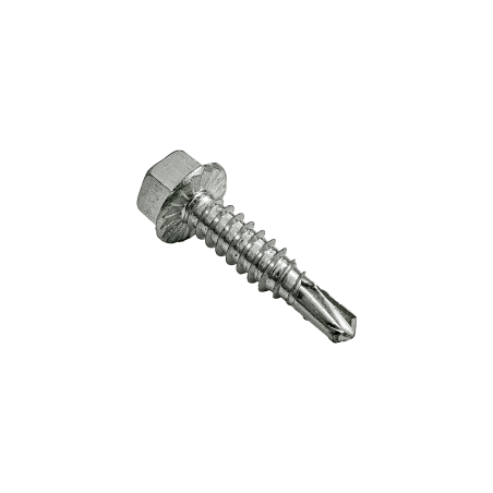 Tornillo autotaladrante DIN 7504KE de cabeza hexagonal para fijaciones en metal