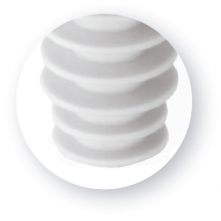 Bolsa grapa de nylon doble de fijación directa