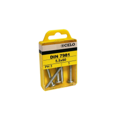 Blister tornillo rosca chapa DIN 7981