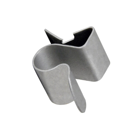 Abrazadera portadora CC individual con recubrimiento de zinc-aluminio