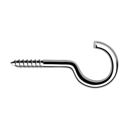 Hembrilla abierta HA con rosca para fijación en madera 