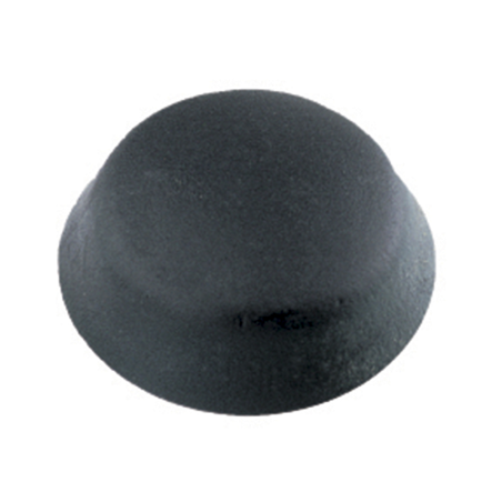 Tapón unión de montantes PV71 de plástico negro