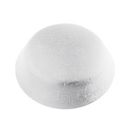 Tapón unión de montantes PV71 de plástico blanco