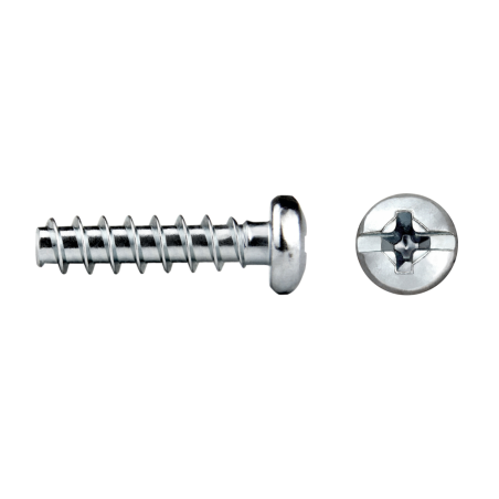 Tornillo rosca para plástico IP81 CELOPLAST con cabeza alomada PH y ranura