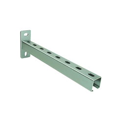 Soporte metálico 38x40 SPE para fijación segura de perfiles en instalaciones técnicas y estructurales