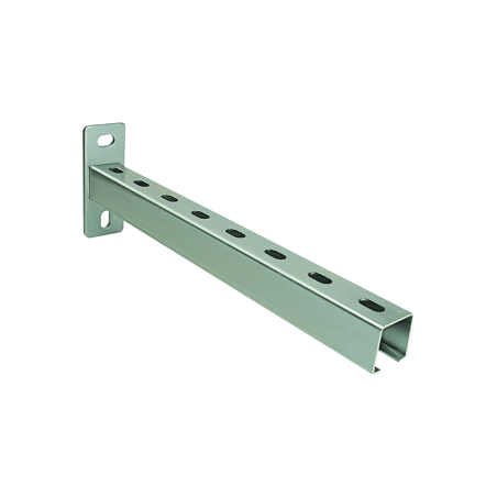 Soporte metálico 38x40 SPE para fijación segura de perfiles en instalaciones técnicas y estructurales