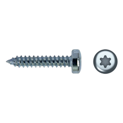 Tornillo cabeza alomada SIT 7049S zincado Torx