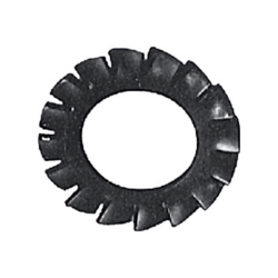 Arandela dentada exterior 6798A para fijaciones metálicas