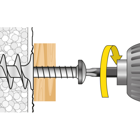 Punta doble especial para taco de aislamiento IPL 60