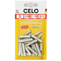 CELO Taco de nylon FX, el taco de expansión más polivalente