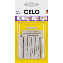 Blister taco de poliestileno multimaterial MZ para carton yeso