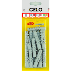 Blister taco de nylon F - Taco de nylon para materiales macizos