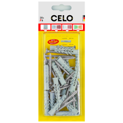 Blister taco de expansión estándar F con tornillo